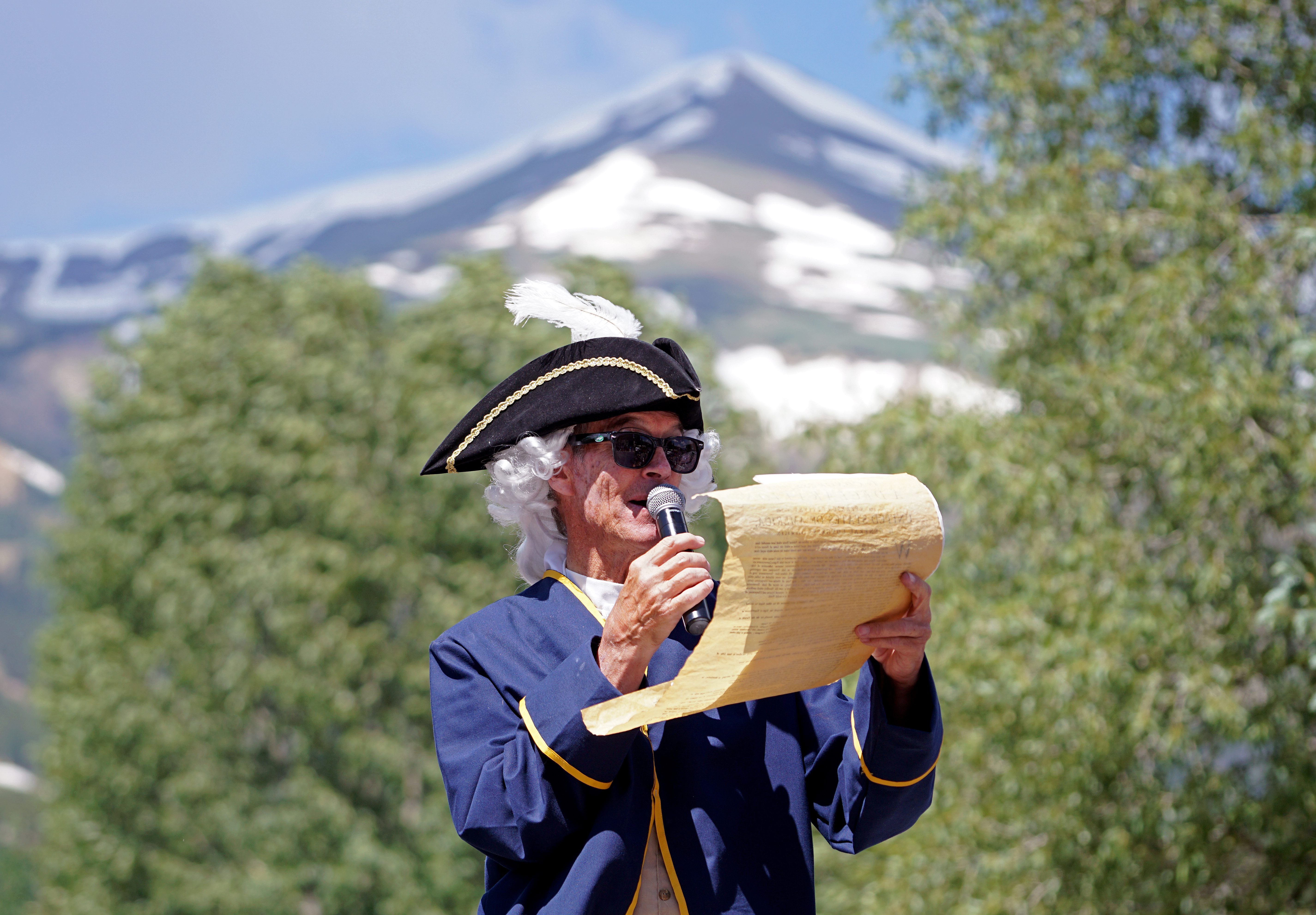 Breckenridge 4th of July, Reading of the Declaration of Independence